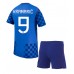 Kroatia Andrej Kramaric #9 Bortedraktsett Barn VM 2026 Korte ermer (+ Korte bukser)